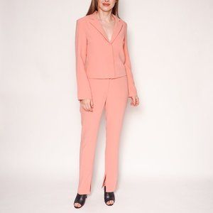 AMANDA UPRICHARD Coral Pink Rania Pantsuit NWT
